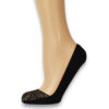 Kép 1/4 - K&D Felnött gumis szivecske csipkés Balerina titok zokni