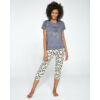 Kép 1/4 - Cornette 497/196 LoveCats mintás női pizsama