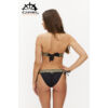 Kép 2/3 - Carib 350-08-23 vékony szivacsos fekete bikini (B kosaras)
