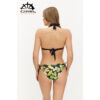 Kép 2/2 - Carib 373-06-01 push-up háromszög fazonú lurex-levél bikini (C kosaras)