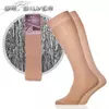 Kép 1/3 - Dr.Silver térd ezüst zokni