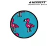 Kép 3/3 - Herbert flamingó mintás felnőtt bokazokni