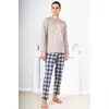 Kép 1/3 - Muzzy Light  mintás férfi pizsama