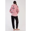 Kép 4/5 - Vienetta 305203 Pretty panda mintás soft női pizsama