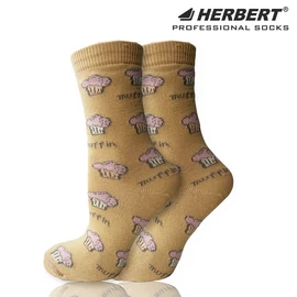Herbert muffin mintás női bokazokni