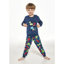 Cornette 593/142 Dino mintás hosszú fiú pizsama