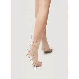 Fiore 40 den M1101 MassageSocks40 Gyógyhatású bokafix