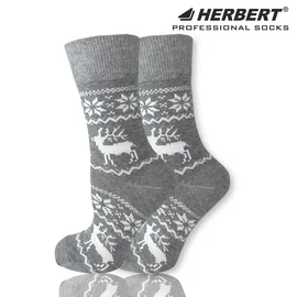 Herbert rénszarvas mintás bokazokni