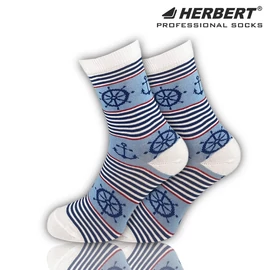 Herbert horgony mintás férfi bokazokni