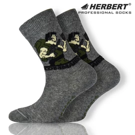 Herbert Commando mintás gyerek bokazokni