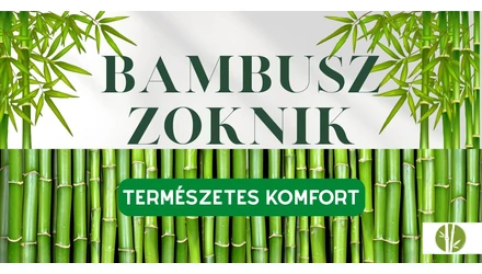 Bambusz zoknik - a tökéletes komfortért