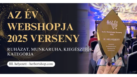 Hosszú út, közös siker – így jutottunk el az Év Webshopja 2025 III. helyezéséig