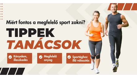 Miért fontos a megfelelő sportzokni - Tippek és tanácsok