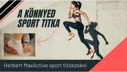Sportolók számára kifejlesztve! - extra tartás, kiváló nedvszívás