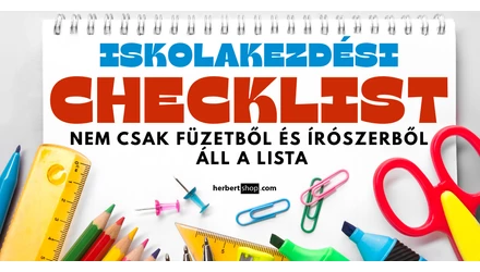 Iskolakezdési checklist szülőknek – nem csak füzetből és ceruzából áll a lista