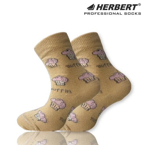 Herbert muffin mintás gyerek bokazokni