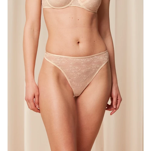 Triumph Bright Spotlight High Leg String női alsó