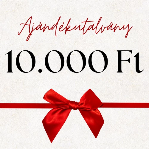Ajándékutalvány 10.000 Ft értékben