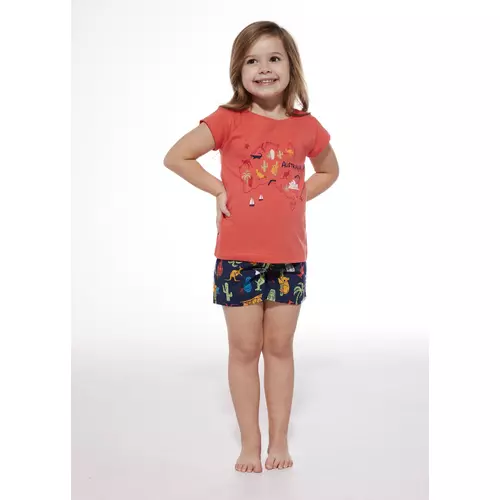 Cornette 787/104 Australia2 mintás rövid lányka pizsama