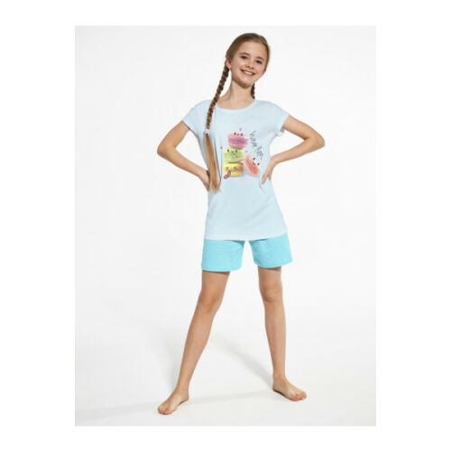 Cornette 788/97 Macaron mintás lányka pizsama