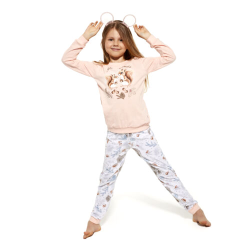 Cornette 977/154 Squirrel mintás lányka pizsama