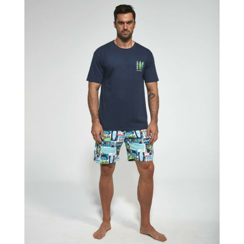 Cornette 326/88 Surfer mintás rövid férfi pizsama