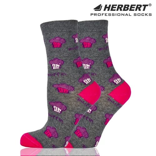 Herbert muffin mintás női bokazokni