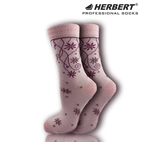 Herbert inda mintás női bokazokni