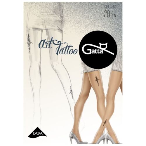 Gatta Art Tattoo 03 mintás 20 denes harisnya
