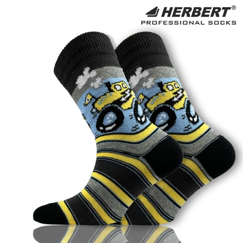 Herbert monster truck mintás gyerek bokazokni