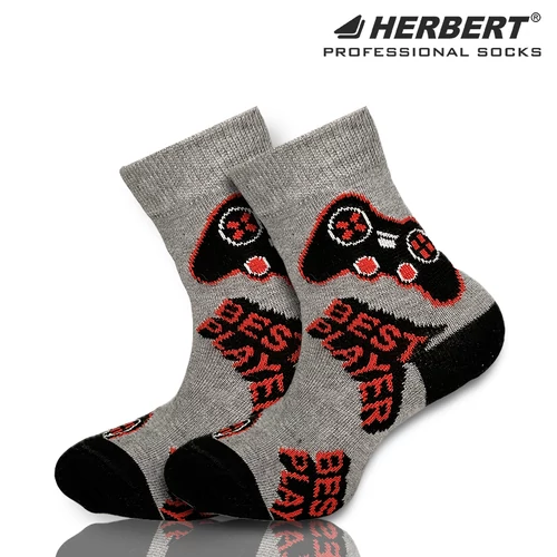 Herbert player mintás gyerek bokazokni