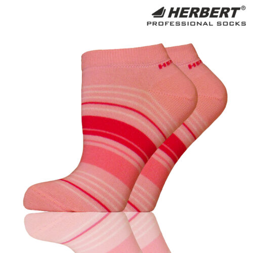 Herbert felnőtt titokzokni rózsaszín-pink csíkozással