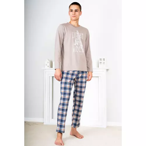 Muzzy Light  mintás férfi pizsama