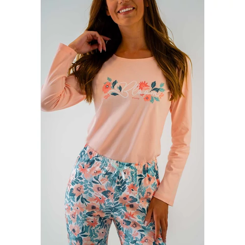 Muzzy Bloom mintás hosszú női pizsama