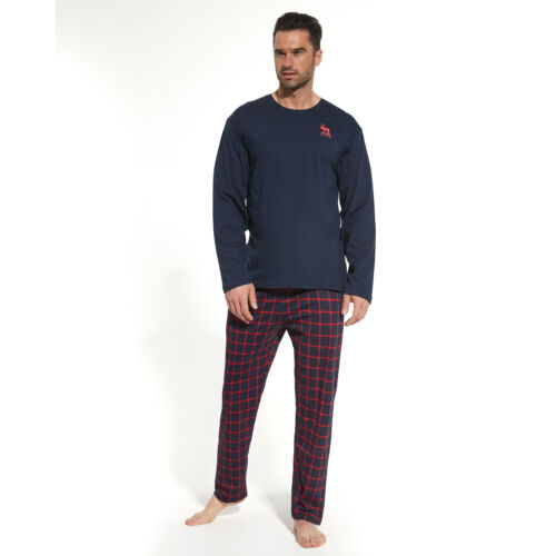 Cornette 124/209 Winter mintás férfi pizsama